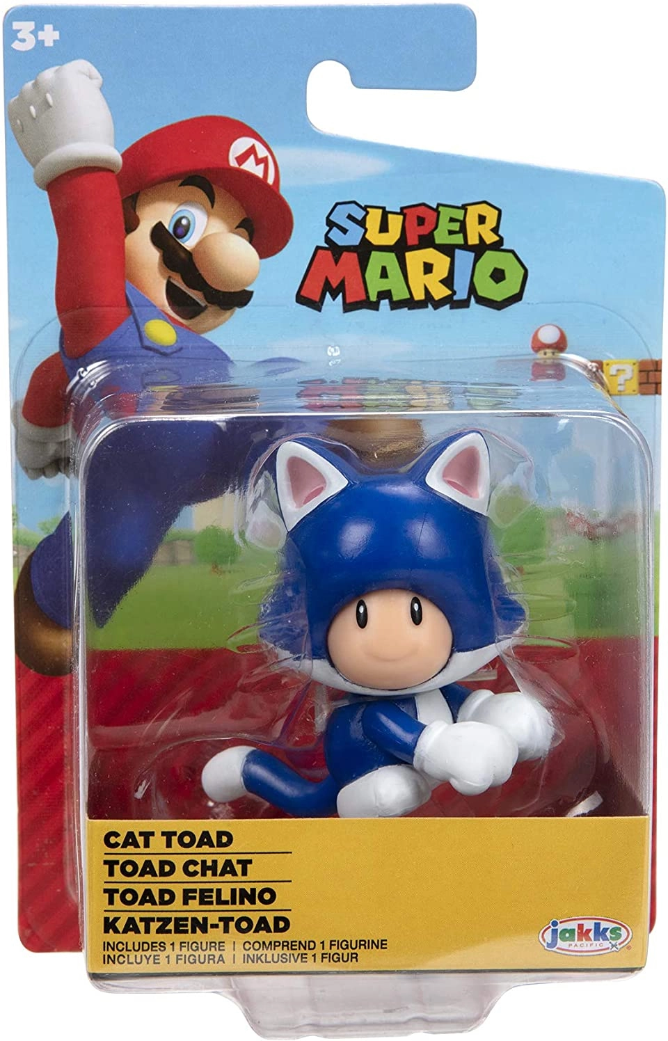 Super Mario Mini Action Figure - Cat Toad