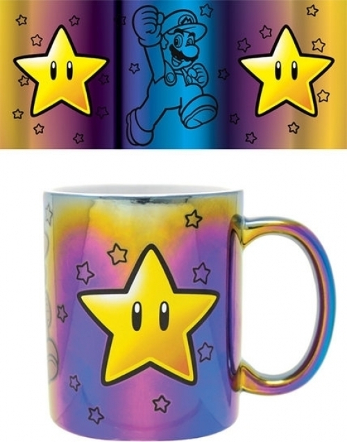 Super Mario Star Power - Metallic Mug