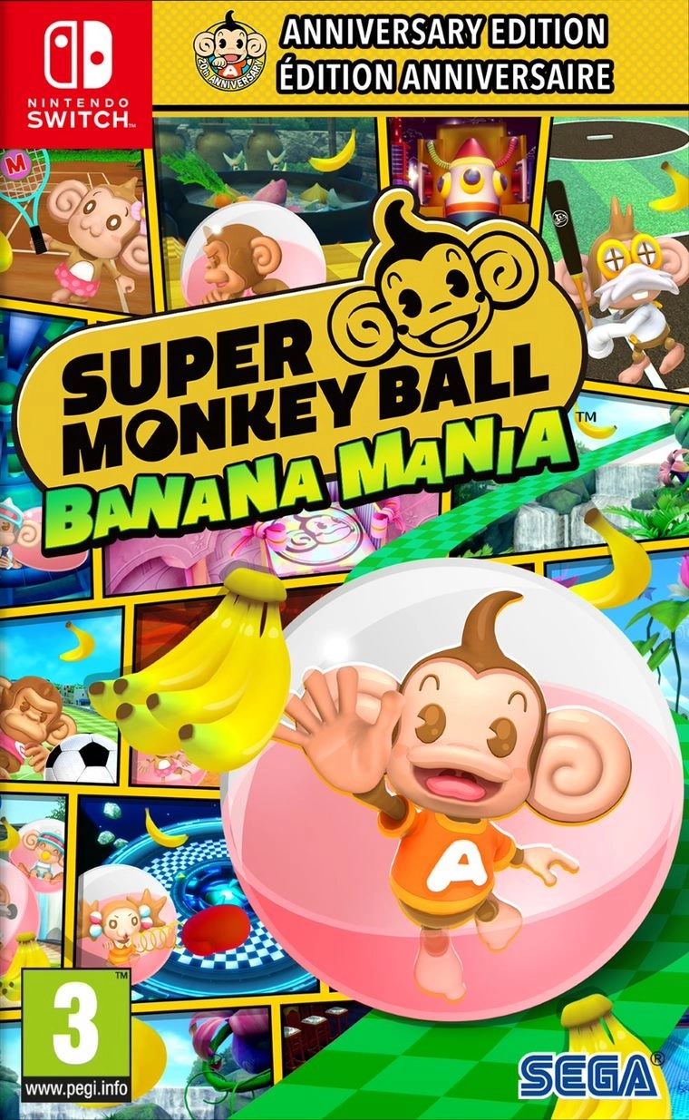 Super Monkey Ball Banana Mania - Anniversary Edition