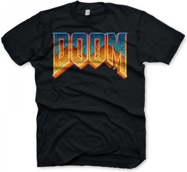 T-Shirt Doom - Logo,