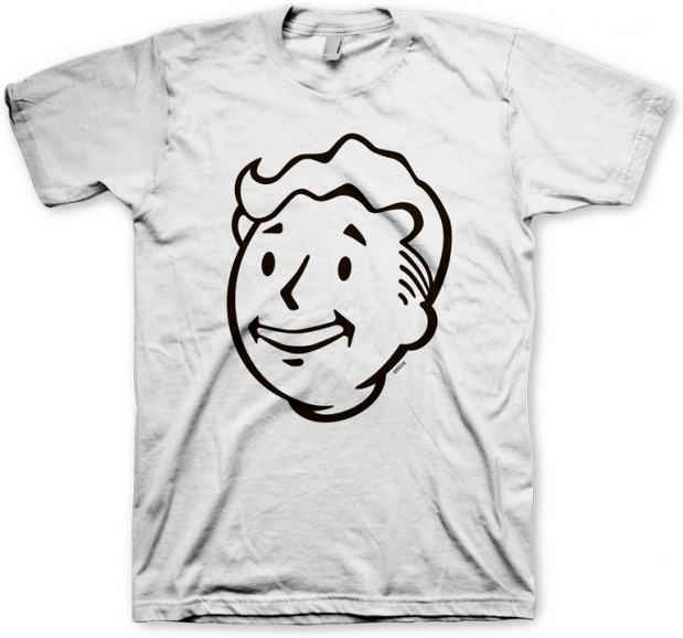 T-Shirt Fallout Vault Boy Face