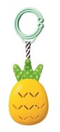 Taf Toys rammelaar Pineapple junior 26 cm geel/groen