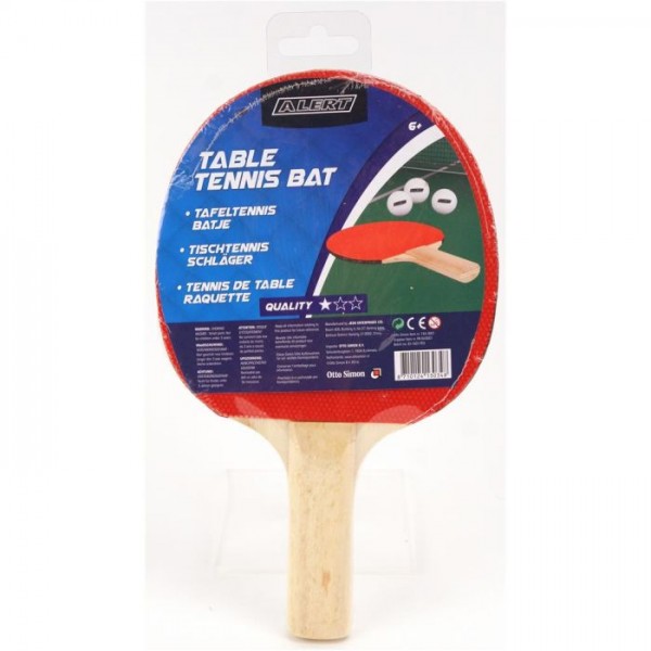 Tafeltennis Bat 1 Ster Alert