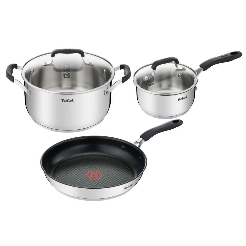 Tefal Cook & Cool pannenset G715S5 - 3-delig