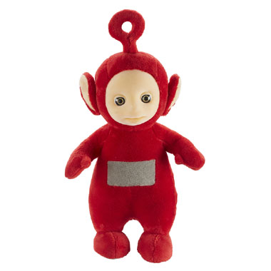 Teletubbies pratende pluchen knuffel Po - 20 cm