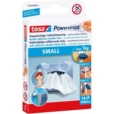 Tesa powerstrips small 14 stuks