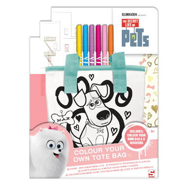 The Secret Life of Pets kleur je eigen tas