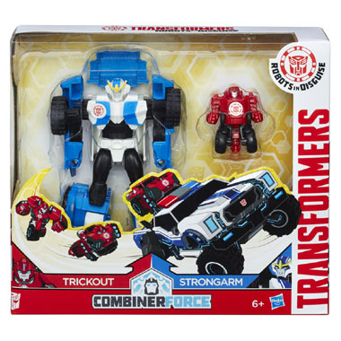 Transformers: Robots in Disguise Activator Combiner Strongarm en Trickout figuur - 14 cm