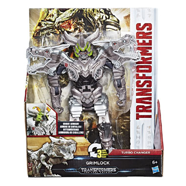 Transformers: The Last Knight MV5 Knight Armor Turbo Changer figuur Grimlock - 20 cm