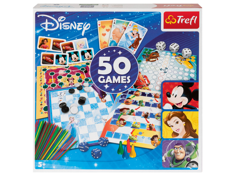 Trefl 50 Games box (Disney)