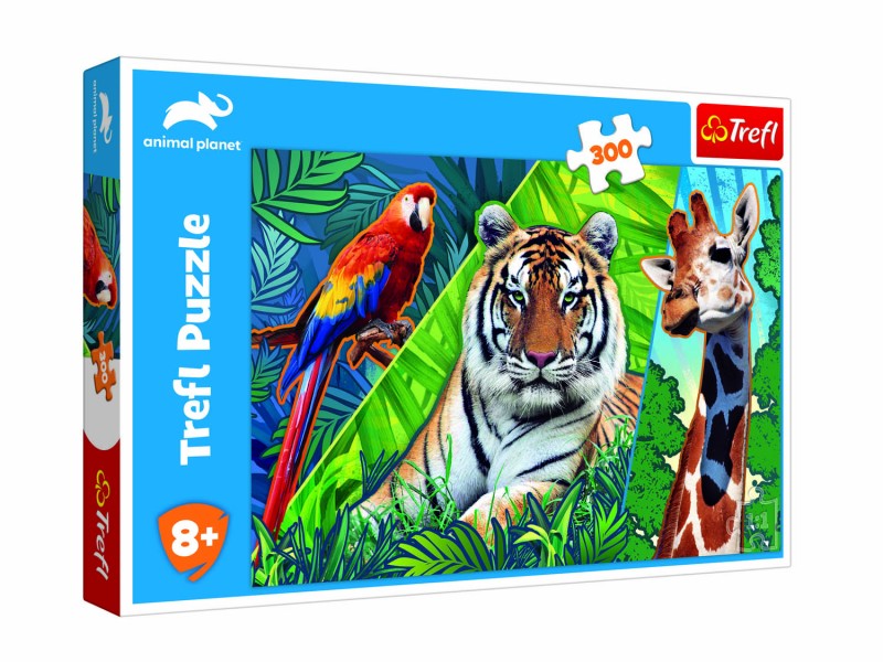 Trefl puzzel animal planet 300 stukjes