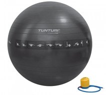 Tunturi fitnessbal Anti Burst 65 cm zwart