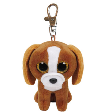 Ty Beanie Boo\s Clip sleutelhanger hond Tala - 8,5 cm