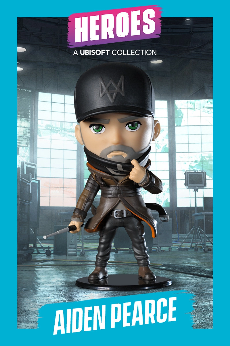 Ubisoft Heroes Chibi Figure Series 3 - Aiden Pearce