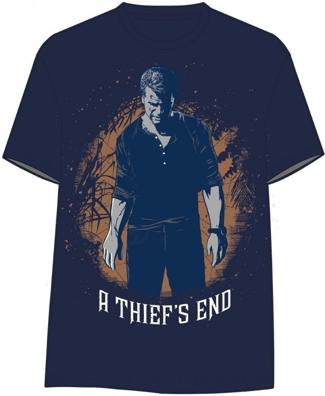 Uncharted 4 - A Thief\s End Boxcover T-shirt