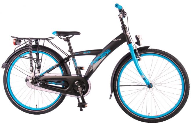 Volare Thombike City Kinderfiets - Jongens - 24 inch - Zwart/Blauw