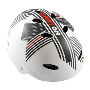 Volare skatehelm No Limits - wit/zwart