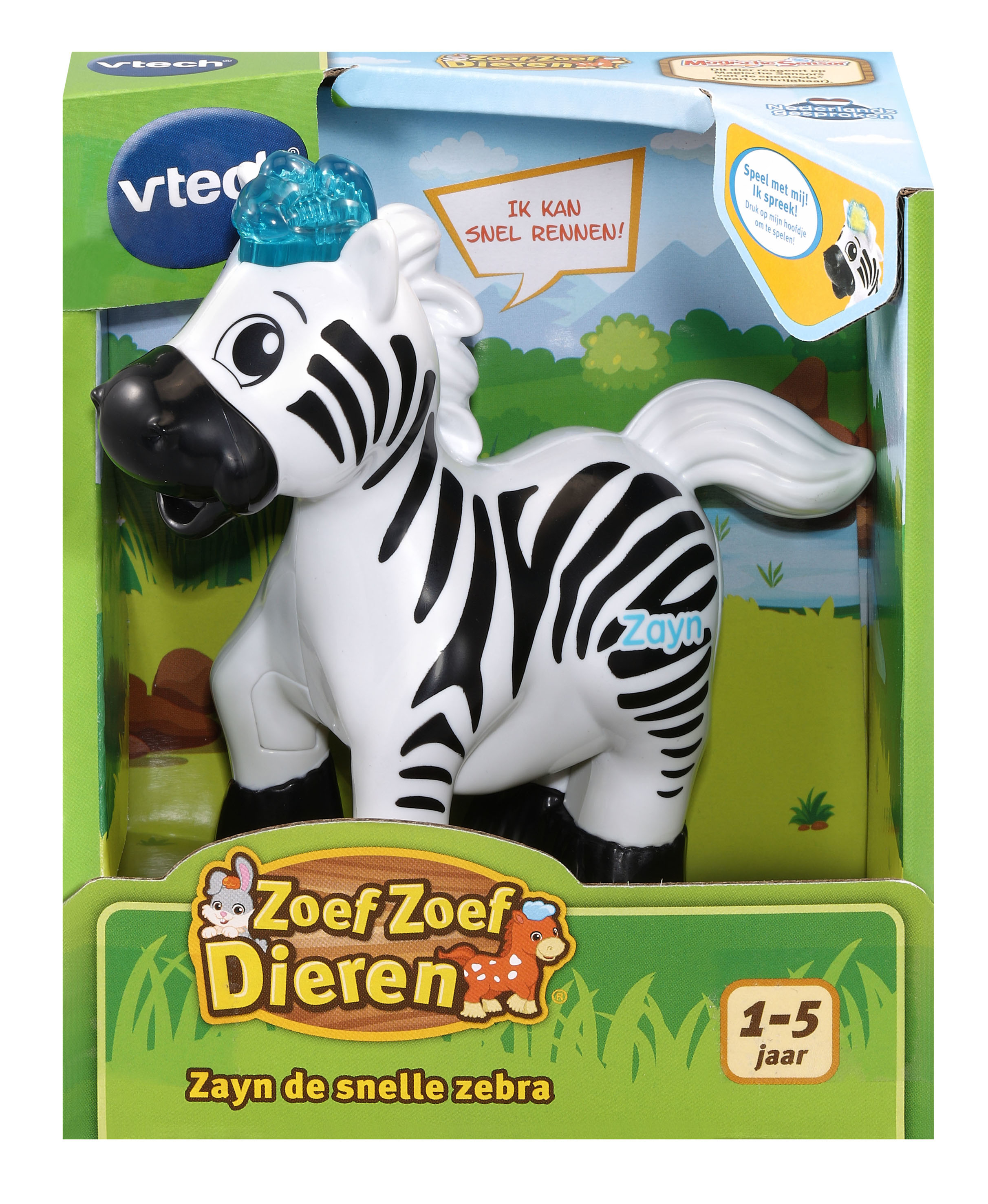 Vtech VTECH ZoefZoef dieren Zayn de snelle zebra