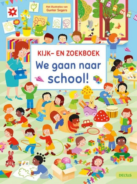 We Gaan Naar School! Kijk- en Zoekboek