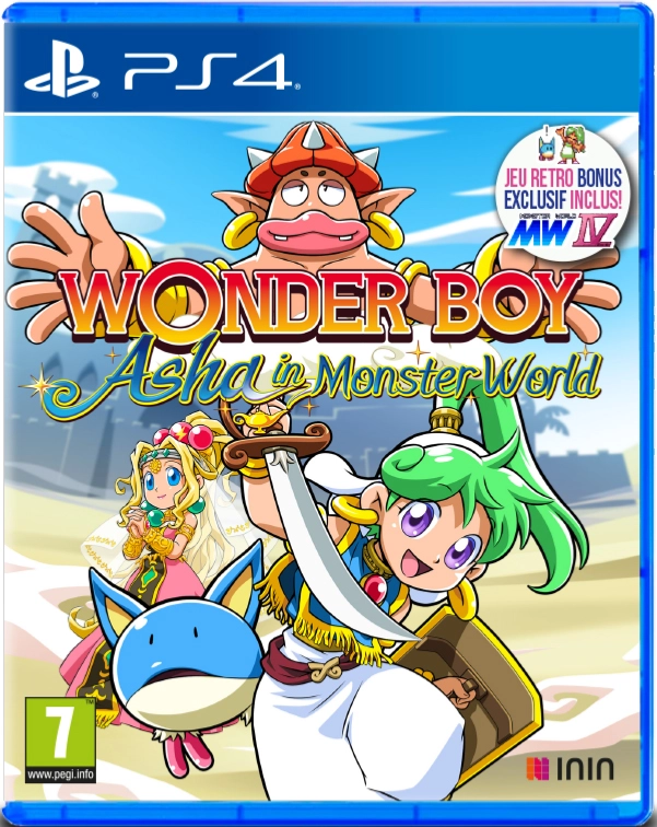 Wonder Boy Asha in Monster World