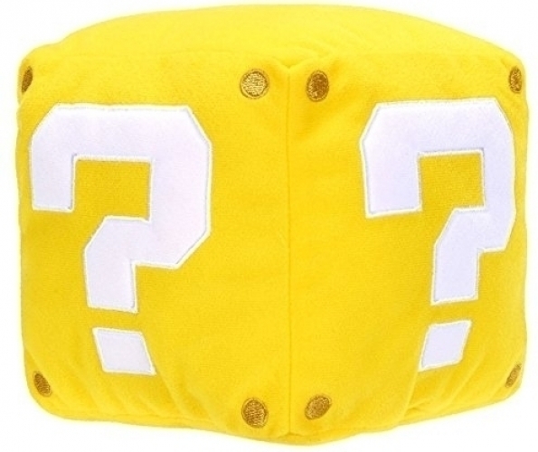 World of Nintendo Pluche - Question Block With Sound