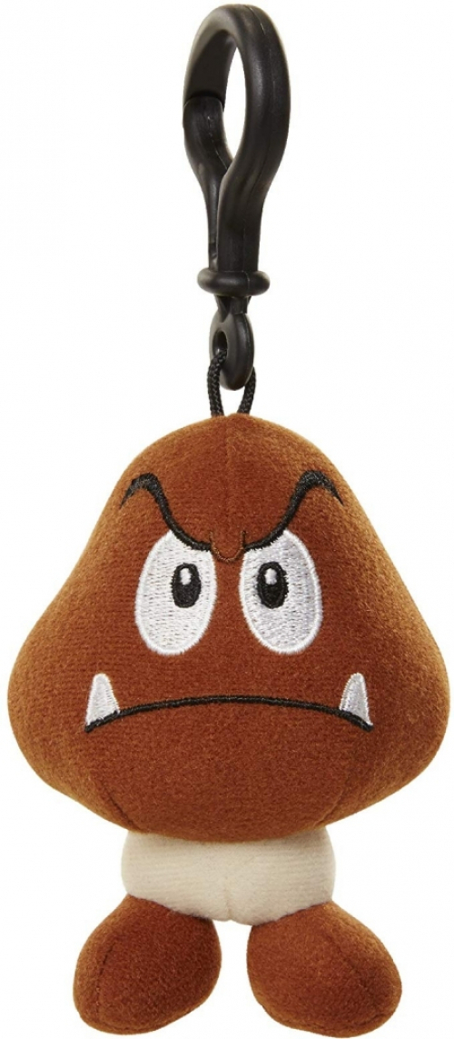 World of Nintendo Pluche Clip On - Goomba