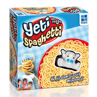 Yeti in mijn spaghetti