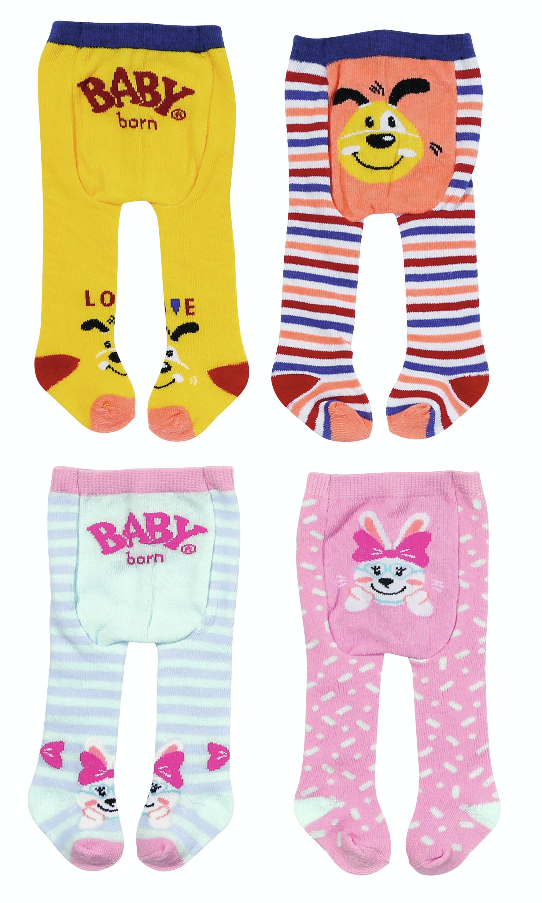 Zapf Creation BABY born Tights 2x, 2 ass. Panty\s voor poppen