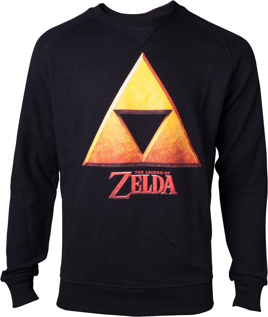 Zelda - Gold Triforce Crest Men\s Sweater