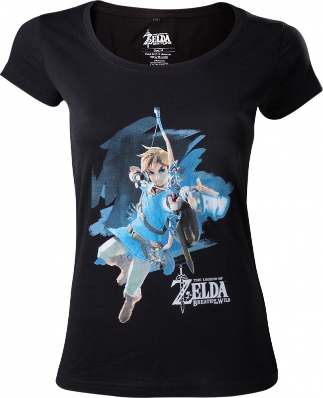 Zelda Breath of the Wild - Link with Bow Women\s T-shirt