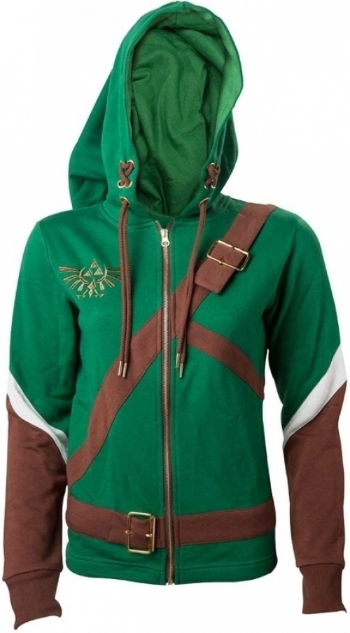 Zelda Female Link Cosplay Hoodie