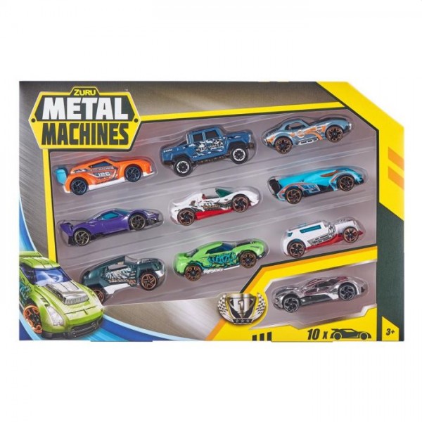 Zuru Metal Machines Diecast Auto\s 10 Pack