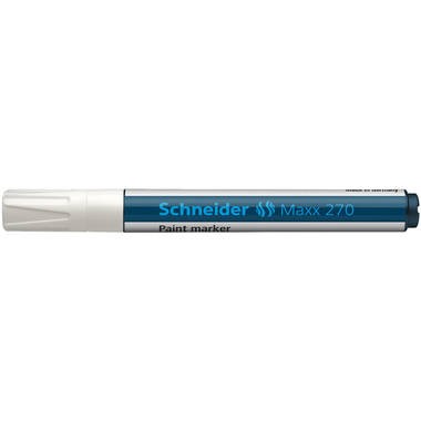 lakmarker Schneider Maxx 270 1-3 mm wit