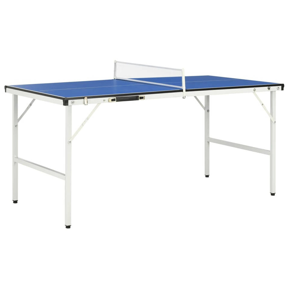 vidaXL Tafeltennistafel met net 5 feet 152x76x66 cm blauw