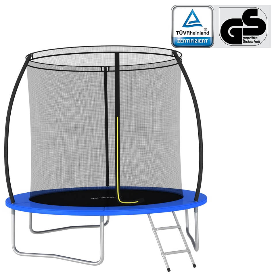 vidaXL Trampolineset rond 100 kg 244x55 cm