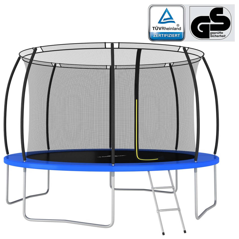 vidaXL Trampolineset rond 150 kg 366x80 cm