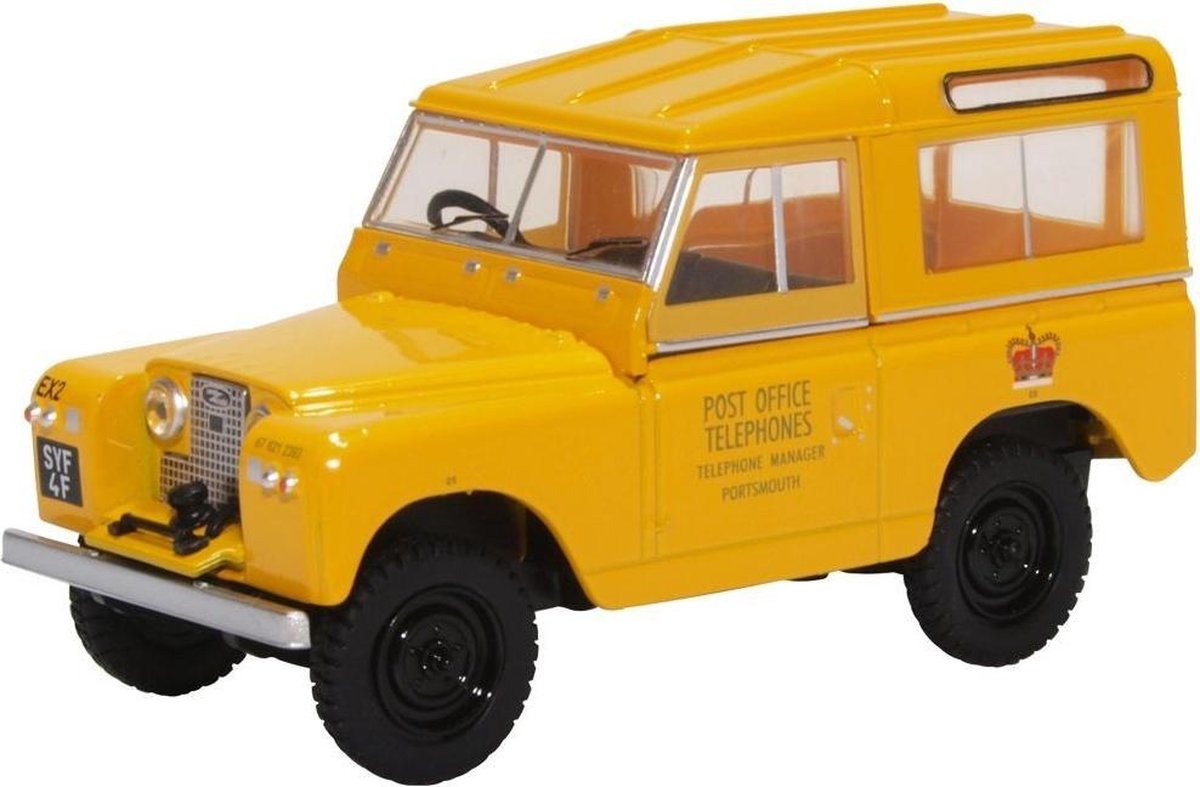 OXFORD Land Rover SERIES II SWB HARD TOP POST OFFICE TELEPHONES schaalmodel 1:43