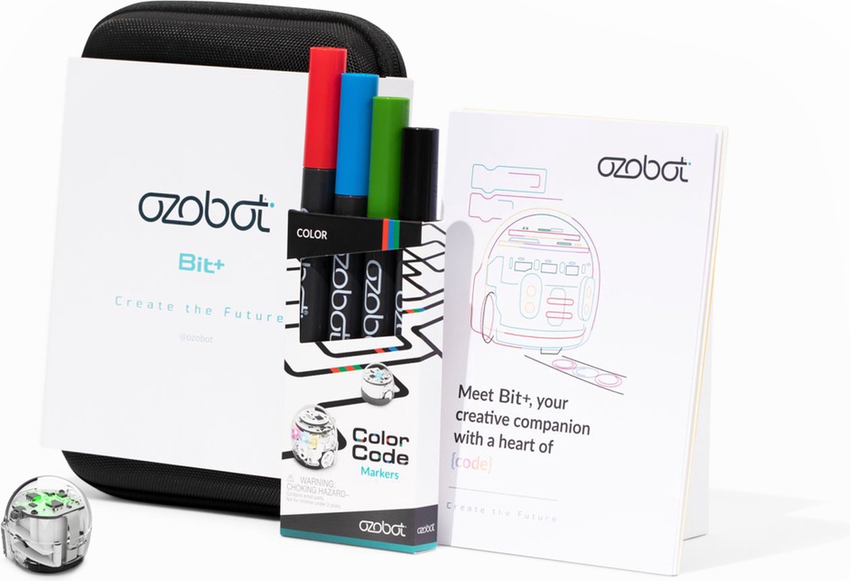 Ozobot Bit+ Entry Kit - Educatieve Robot - Crystal White