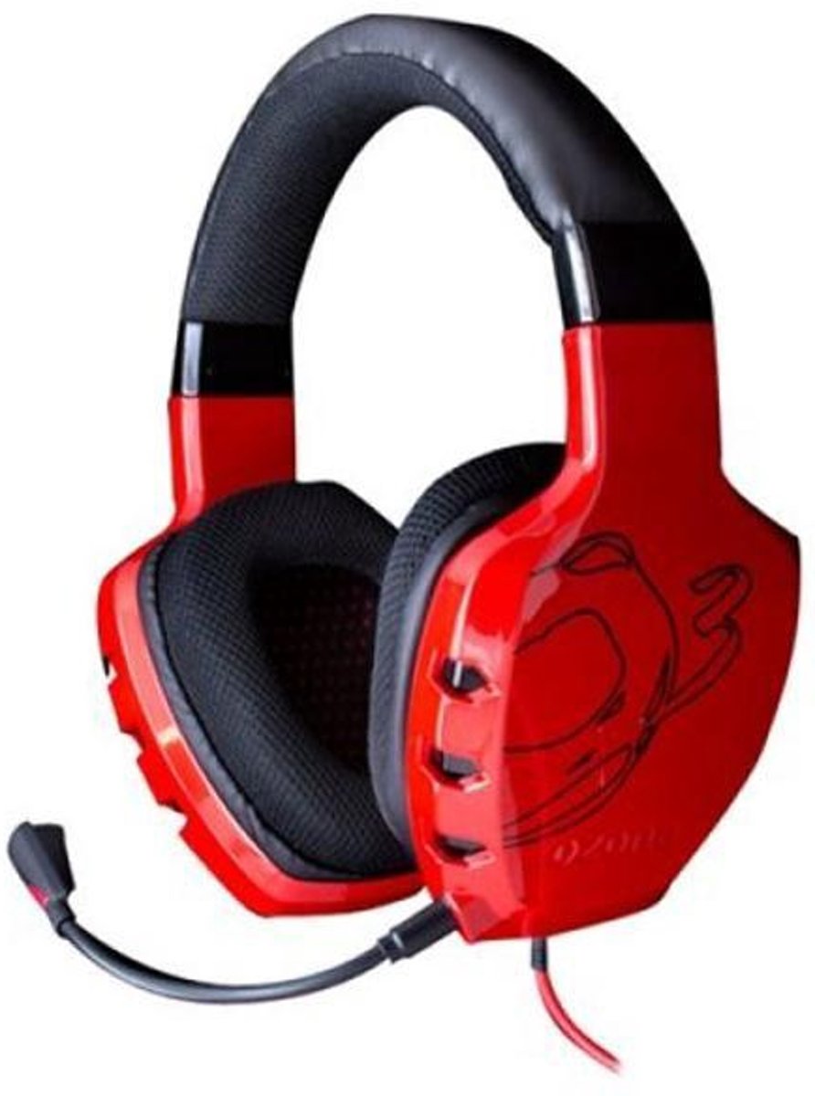 Ozone Rage ST Advanced Wired Stereo Gaming Headset - Rood (PC)