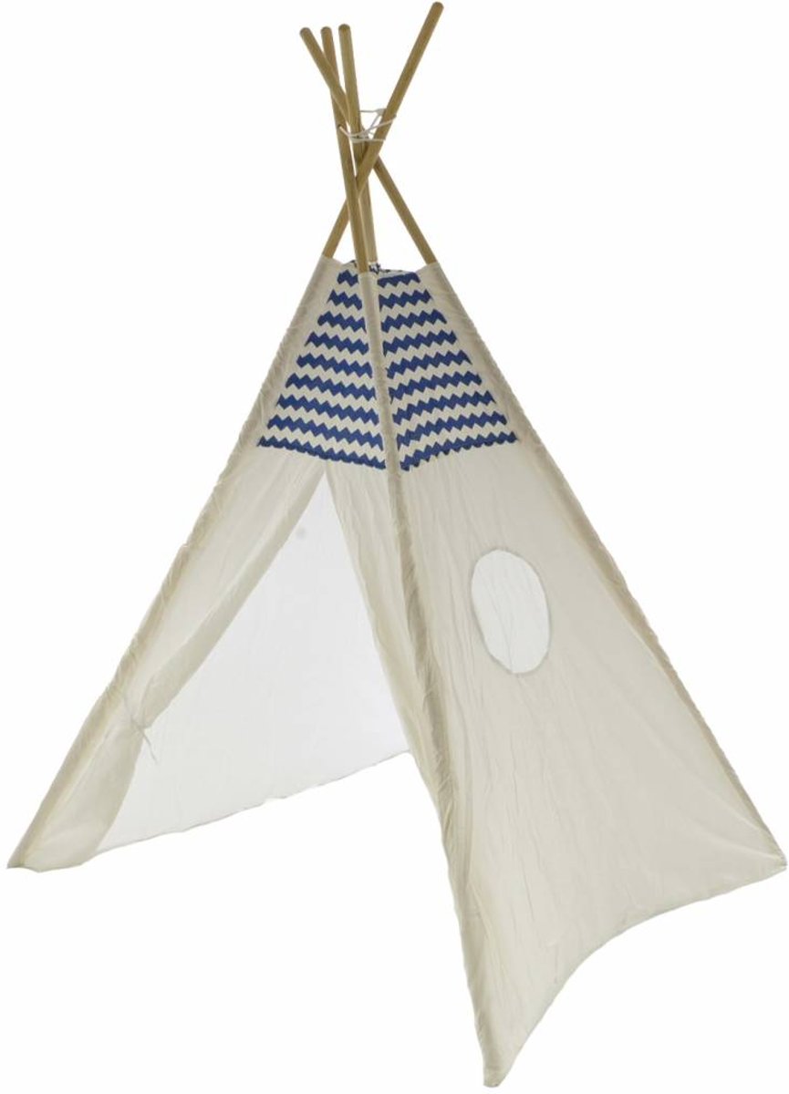 Tipi Speeltent Katoen Blauw (1114)