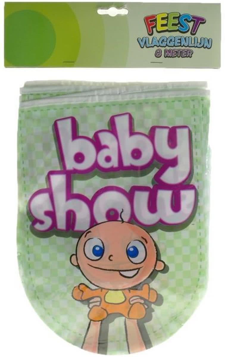 vlaggenlijn - baby show - 8m