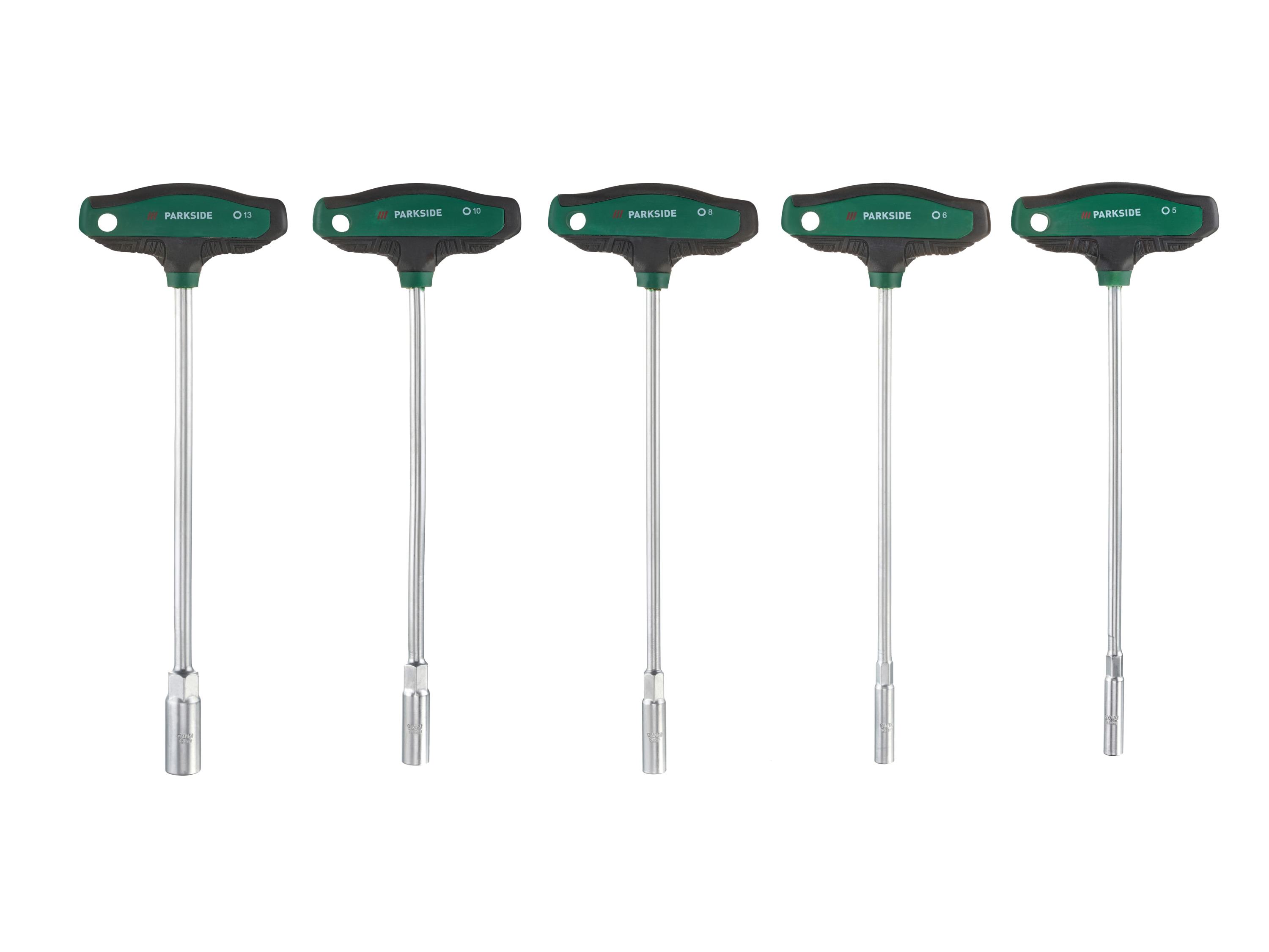   Inbussleutels of schroevendraaiers (Dopsleutelset met T-greep)