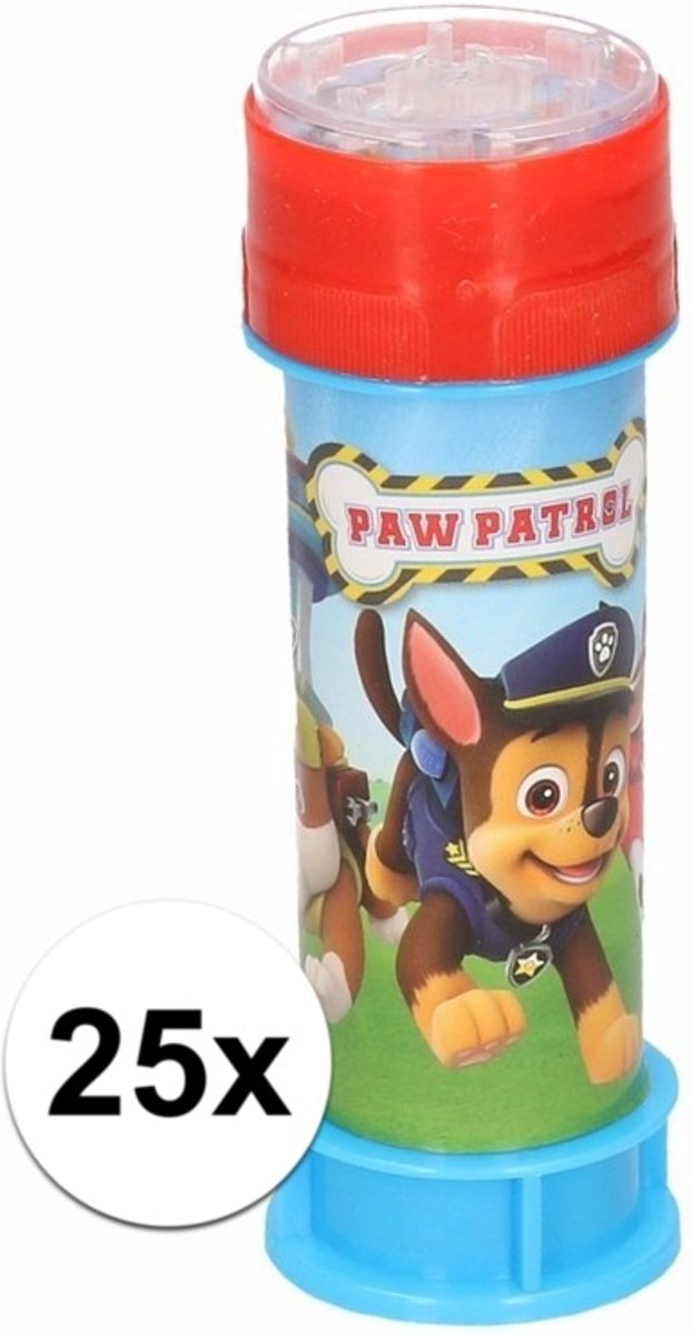 25x Paw Patrol bellenblaas