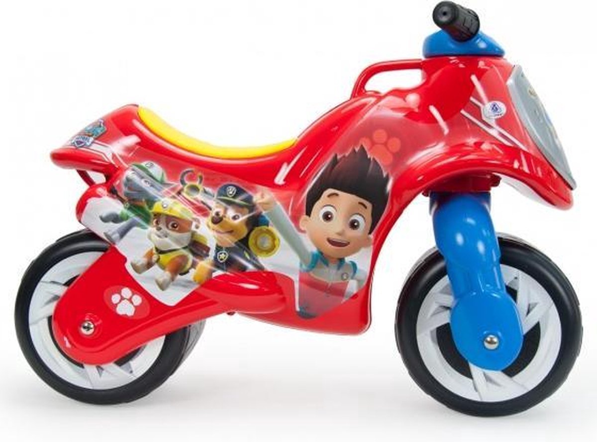 Injusa PAW Patrol loopmotor - Loop fiets - Kinderen - Peuters - Kleuters - Loop Motor - paw patrol - Massieve banden - Speelgoed