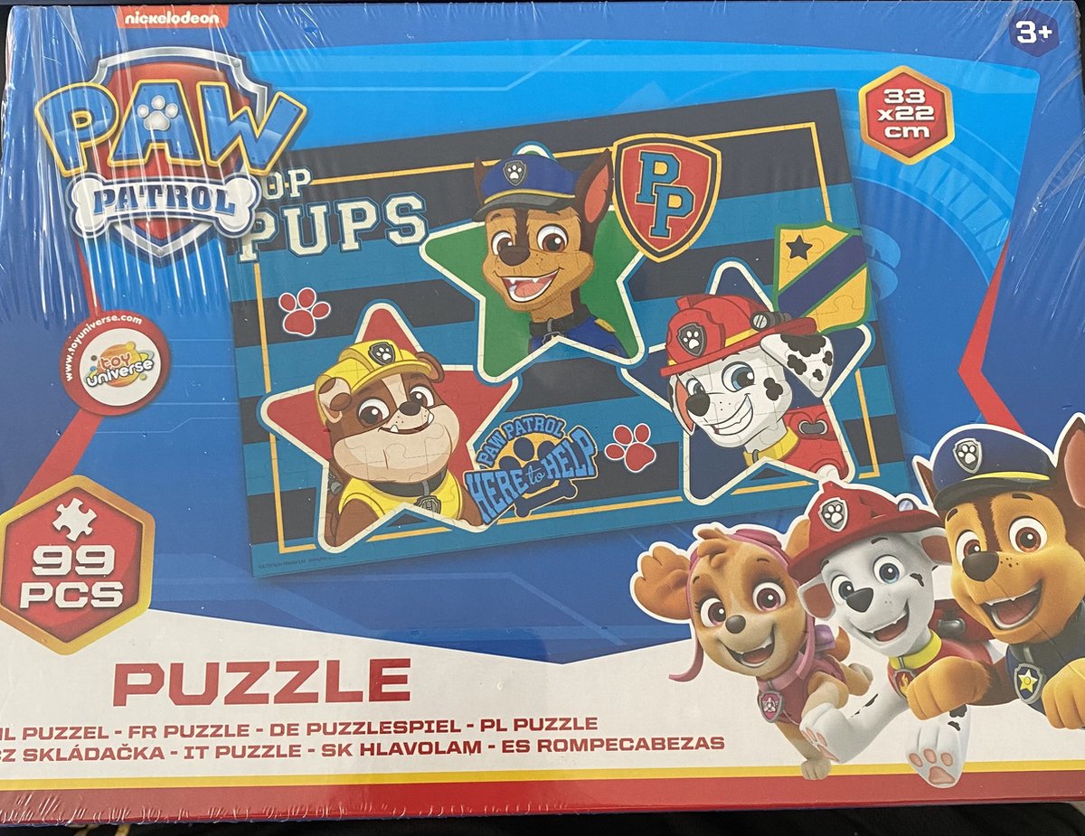 Nickelodeon - PAW Patrol Puzzel 