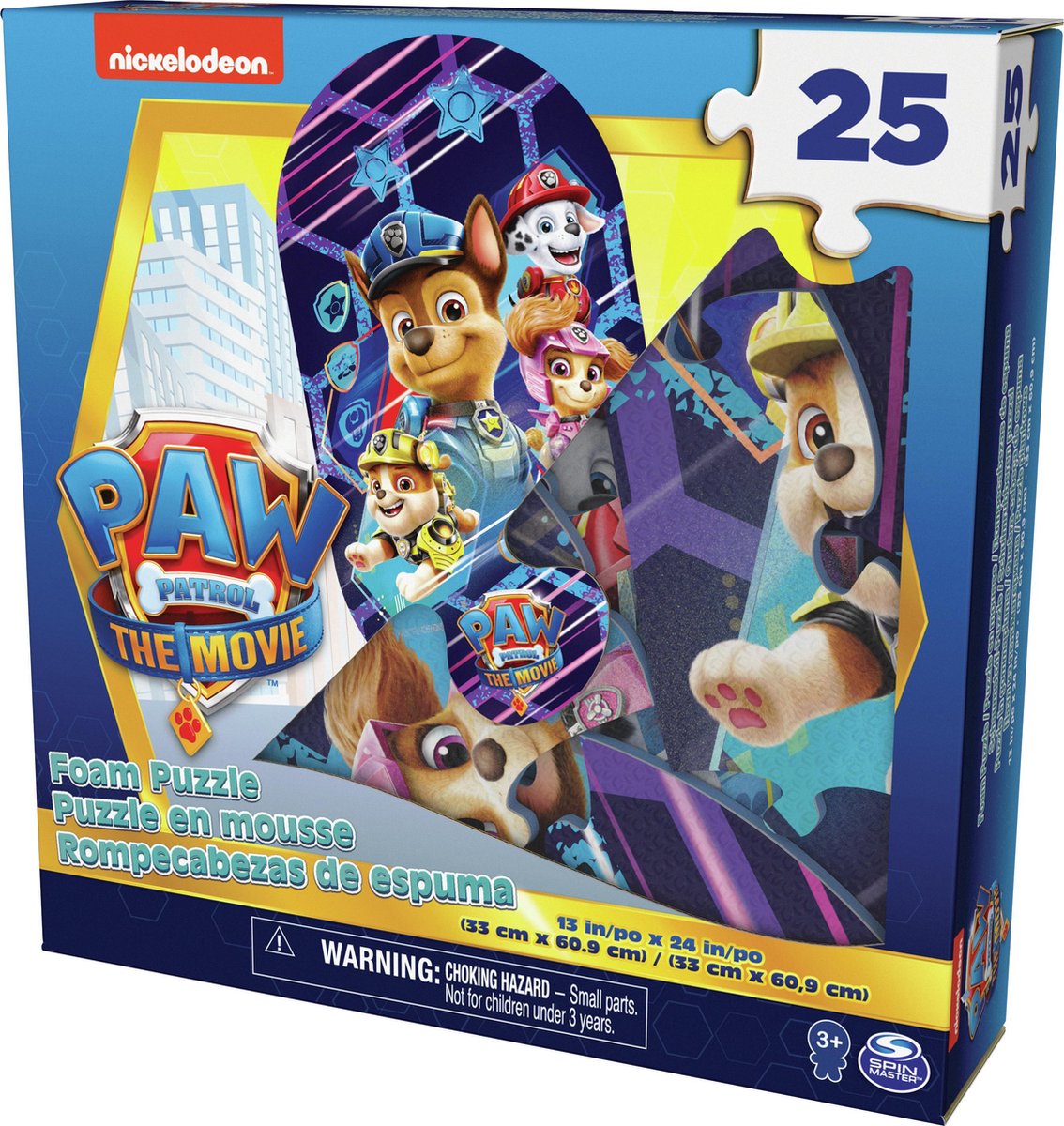 PAW Patrol De Film - Schuimpuzzel