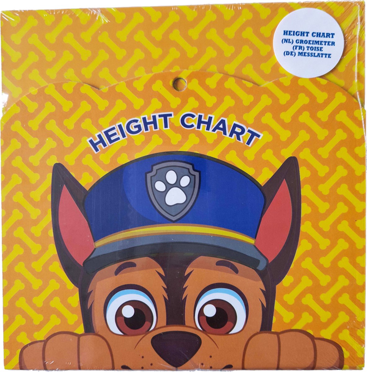 PAW Patrol Hoogte meter - Geel