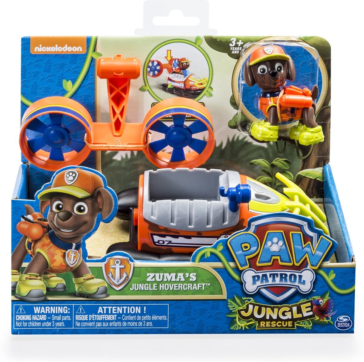 PAW Patrol Jungle Zuma Hovercraft - Speelset