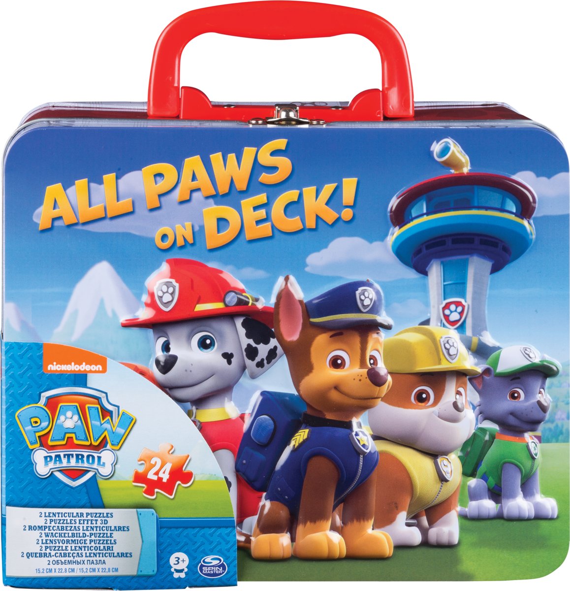 PAW Patrol Lenticular-Tin Handle