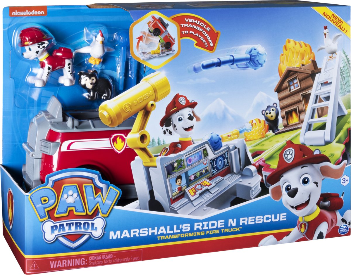 PAW Patrol RideNRescue Vehicle-Marshall